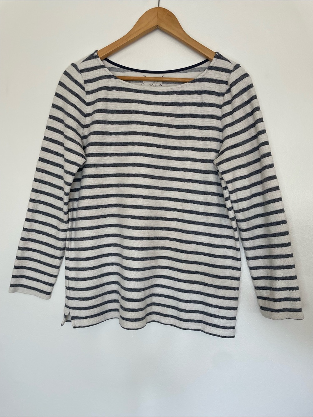 Old money Quiet luxury Casual Striped Top size M